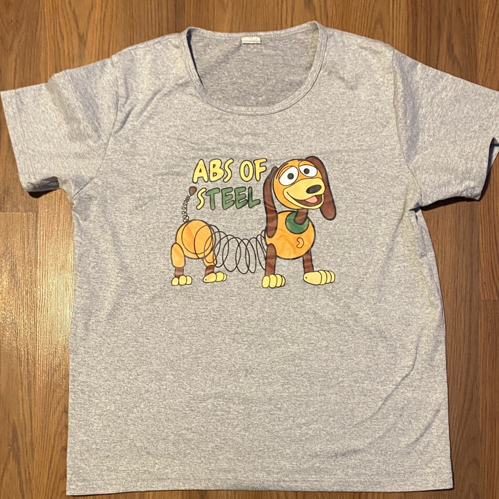 ✨8/$10. Abs of Steel shirt. Size M